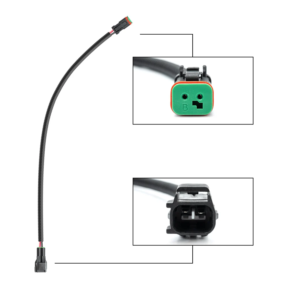 

H8 H11 Fog Lamp Wiring Harness adapter wirss harness For 1997-2004 Jeep Wrangler TJ Plug Pair