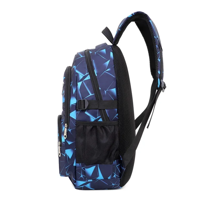 Tas Ransel Satu Bahu Wanita Pria, Tas Travel Besar Pelajar, Tas Sekolah Pria, Mochila 3pcs/set, Tas SMA