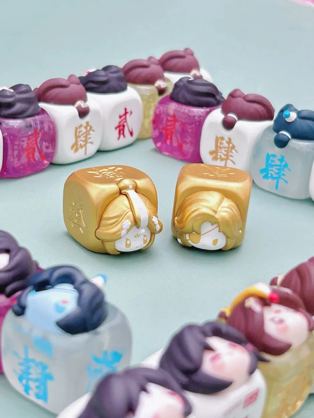 السماء الرسمية نعمة صندوق أعمى Linglong النرد سلسلة لطيف تمثال نموذج الكرتون جمع ديكور المنزل مفاجأة هدية #6