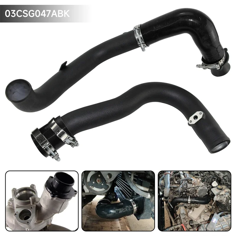 Intercooler Charge Pipe Kit For Audi A3/S3 VW Golf GTI R MK7 Gen3 EA888 1.8T 2.0T TSI MQB Ransverse Type Engine