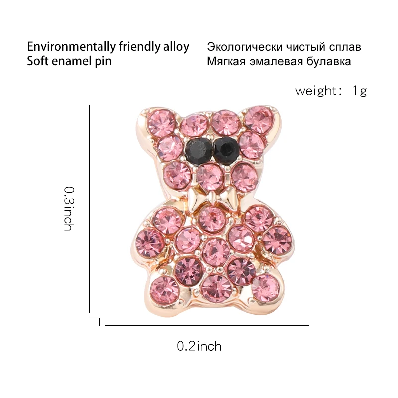 Chiodi decorativi per Apple Watch Band cuore diamante zircone Charms in metallo per Iwatch Silicone morbido braccialetto intelligente accessori regalo