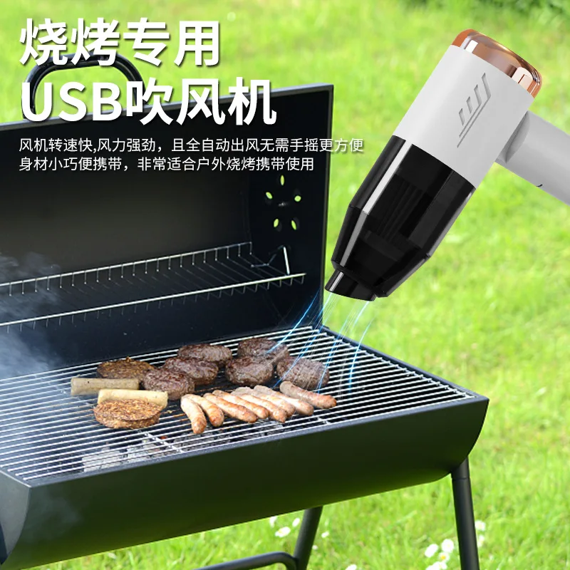 Car Vacuum Cleaner Wireless Charging Suction and Blowing Dual-purpose Hair Dryer Handheld Suction Folding Vacuum Cleaner