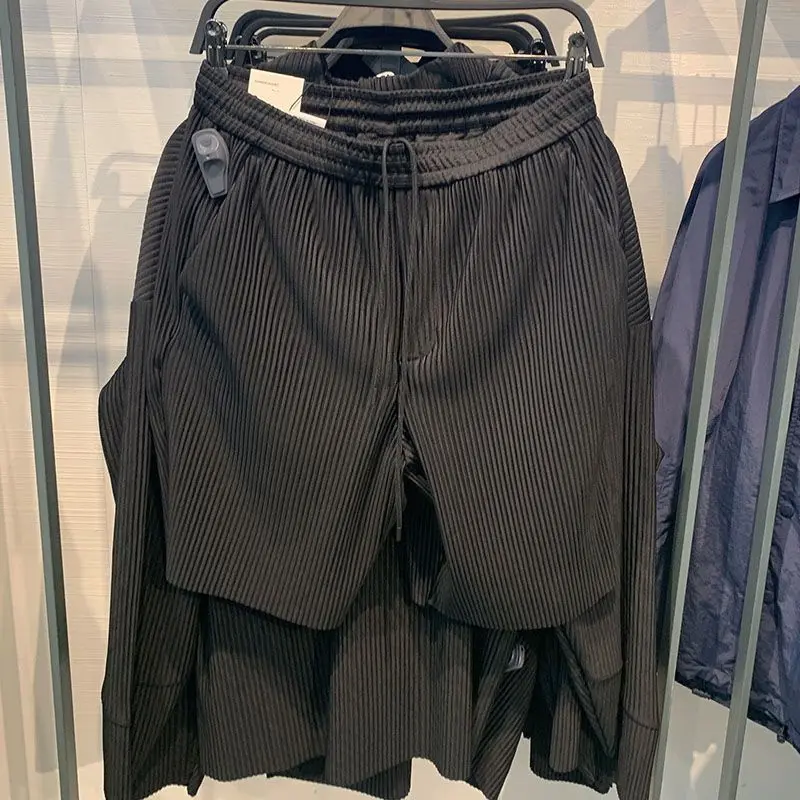 

New Summer Fashion Loose Casual Comfortable Pants for Men's Youth Korean Style Fashion Work Clothes Thin Shorts