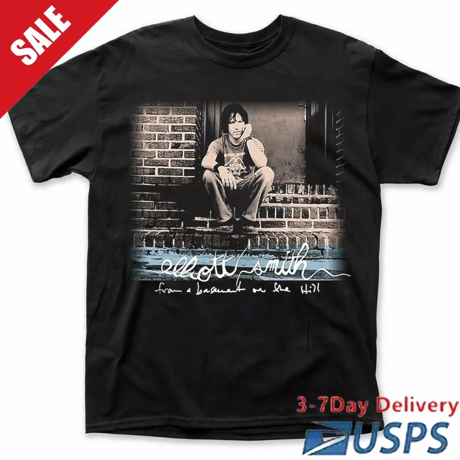 New From a Basement on the Hill by Elliott Smith Unisex Men S-5XL Tee 1HN1102