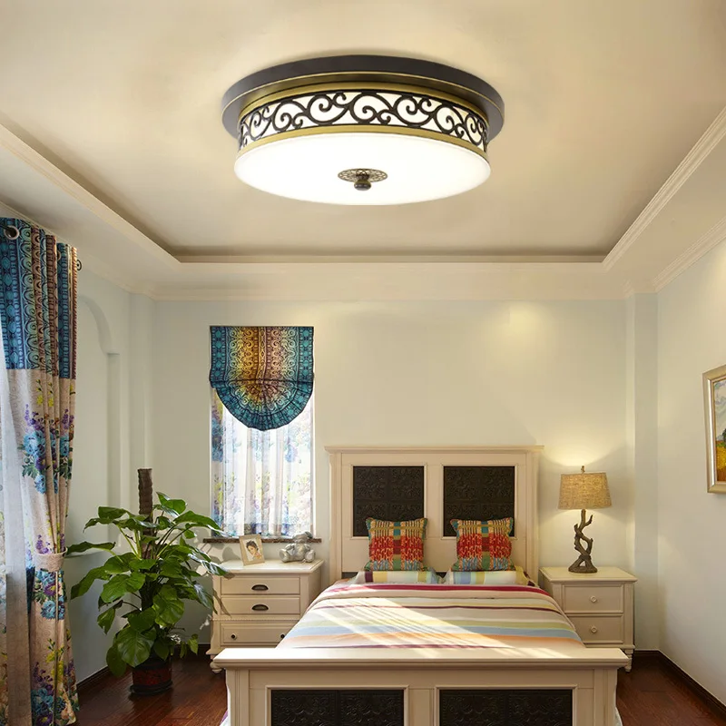 ラウンドLEDシーリングランプ,モダン,シンプル,ヨーロピアンスタイル,30cm, 40cm, 50cm,牧歌的なスタイル,バルコニー,書斎,ポーチ用