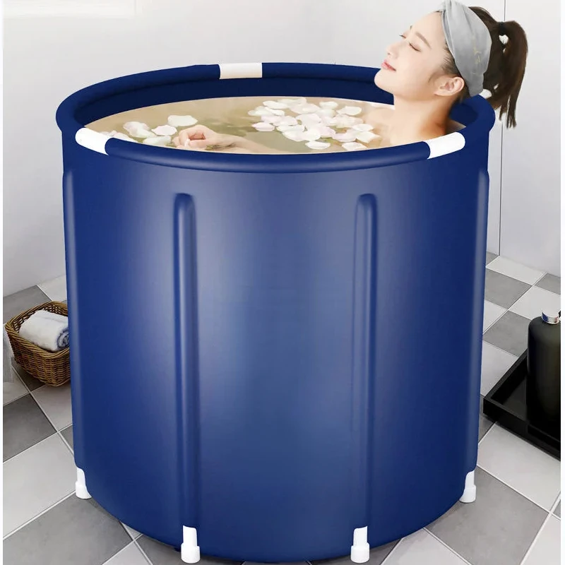 

Lucky Deer Bathing Bucket Foldable Bathing Bucket for Adults Household Full Body Bathing Basin Ice bath