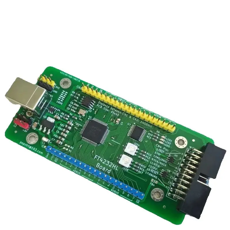 

FT4232HL Development Board FT4232 USB to Serial Port JTAG SPI I2C OpenOCD