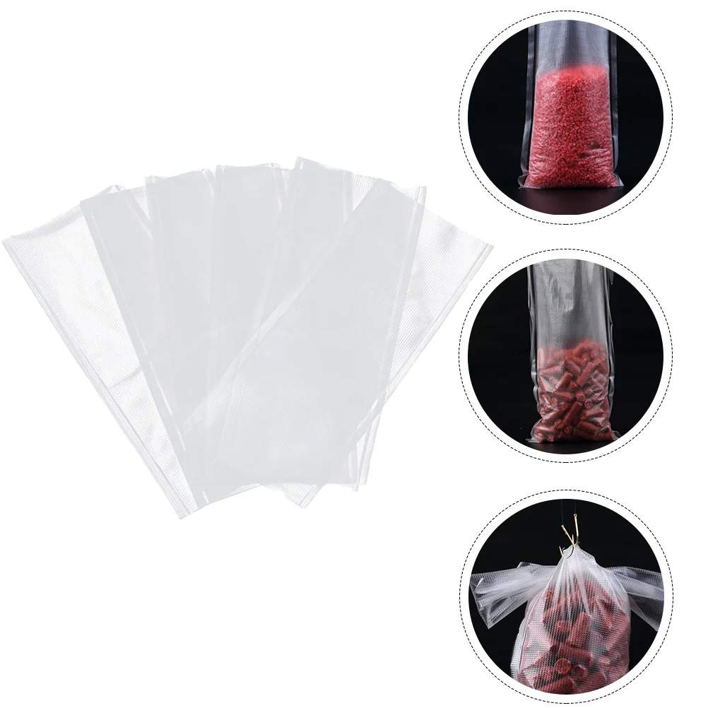 50 Pcs Litter Bag Carp Fishing Accessories Equipment Keepnet Wide Pva Bags Boilie Bait Baits Storage Instant