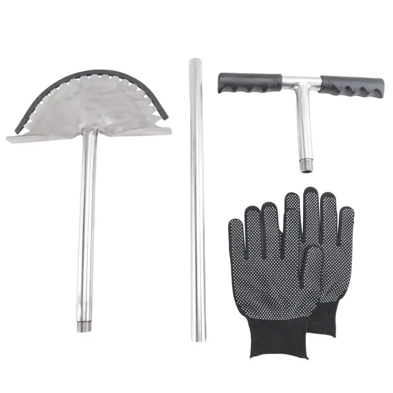 abrb-garden-trimming-scraper-half-moon-shape-handle-sharp-serrated-lawn-trimming-scraper-with-handle-lawn-edger