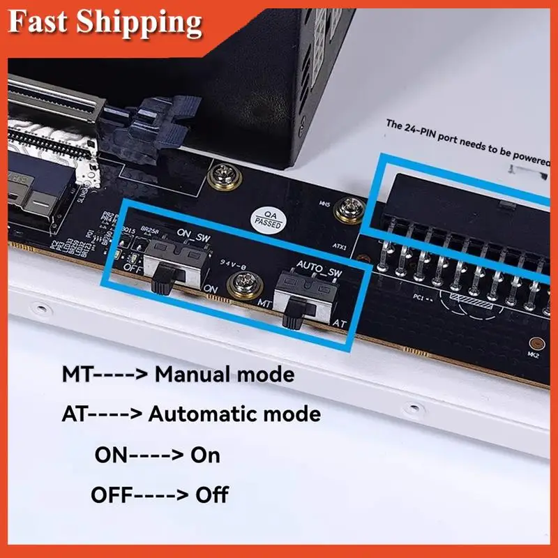 

AB97-2Port Slimsas External Card Pcie4.0 X16 Laptop To External Video Graphics Card Pcie4.0 X16 To Slimsas 8654 PC Adapter
