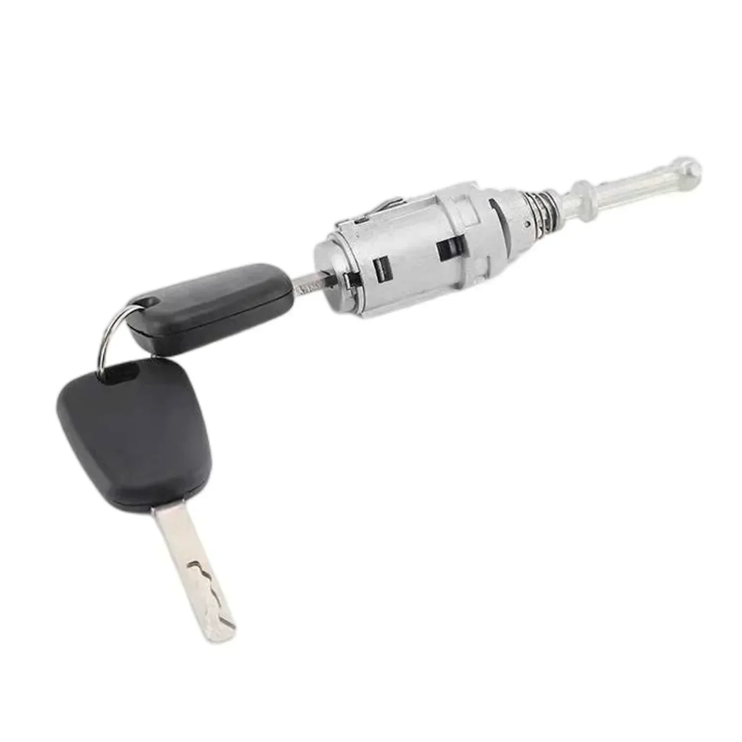 Suitable for Auto Front Left Door Lock Repair Part 9170W9 LS60009170T9 256924 with 2 Keys 9170T5 Barrel for Citroen C3 2003-2010