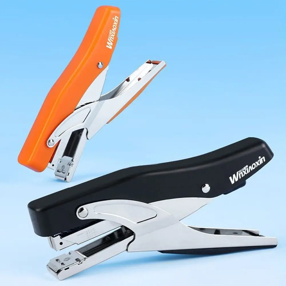 Multifunction Labor-Saving Stapler Hand Operated Portable Paper Stapling Machine with 1000pcs Nails Simple Heavy Duty Stapler