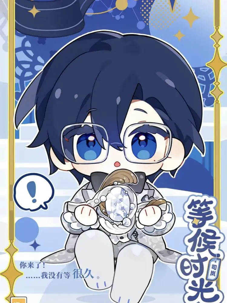 For All Time Alkaid Ayn Emerald Rorschach Series Cosplay Ring  Open Adjustable Finger Ring for Women Men Anime Accessories