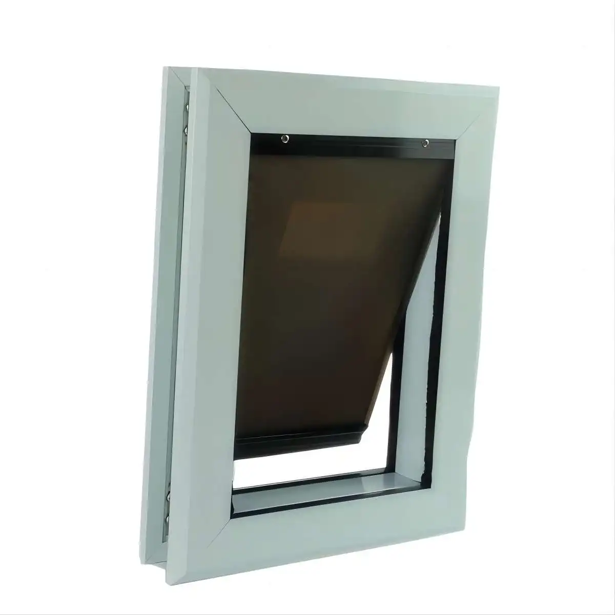 

Hot Sale Pet Door Suitable for Screen Door Protection Dog Sliding With Magnetic Flip Cover Automatic Pet Gate Doggie Door
