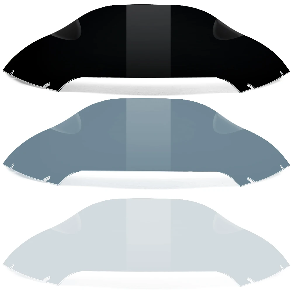 زجاج أمامي للدراجات النارية مقاس 8 بوصات منحرف للرياح لدراجة Harley Touring Road Glide Special FLTRXS FLTRT 2015-2023