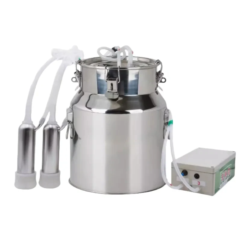 

14L And Sheep Portable Adjustable Speed Stainless Steel Pulse Milking Machine For Cow Cattle