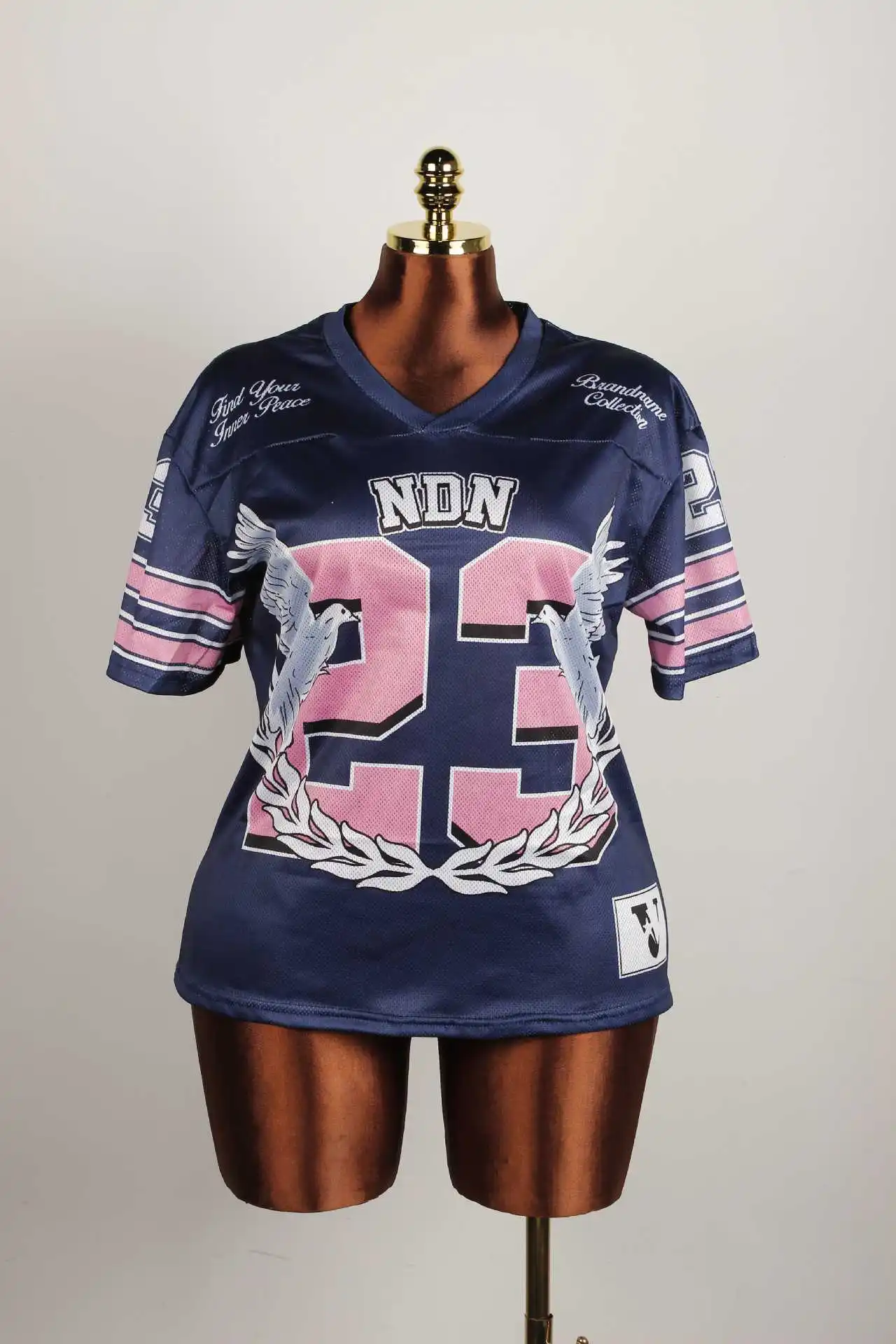 الصيف المحملة الأمريكية Harajuku Y2K بلايز رسالة مطبوعة البيسبول تي شيرت المرأة قصيرة الأكمام الشارع عادية فضفاض جيرسي