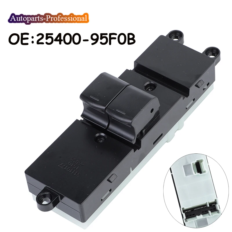 High Quality Power Window Master Switch For Nissan SUNNY/ALMERA 2006-2013 2540095F0B 25400-95F0B Car Auto accessorie