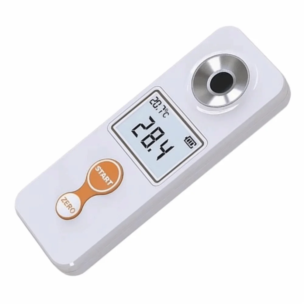 Prism Refraction Sugar Refractometer High Precision Handheld Saccharimeter Tester Resolution Densimeter