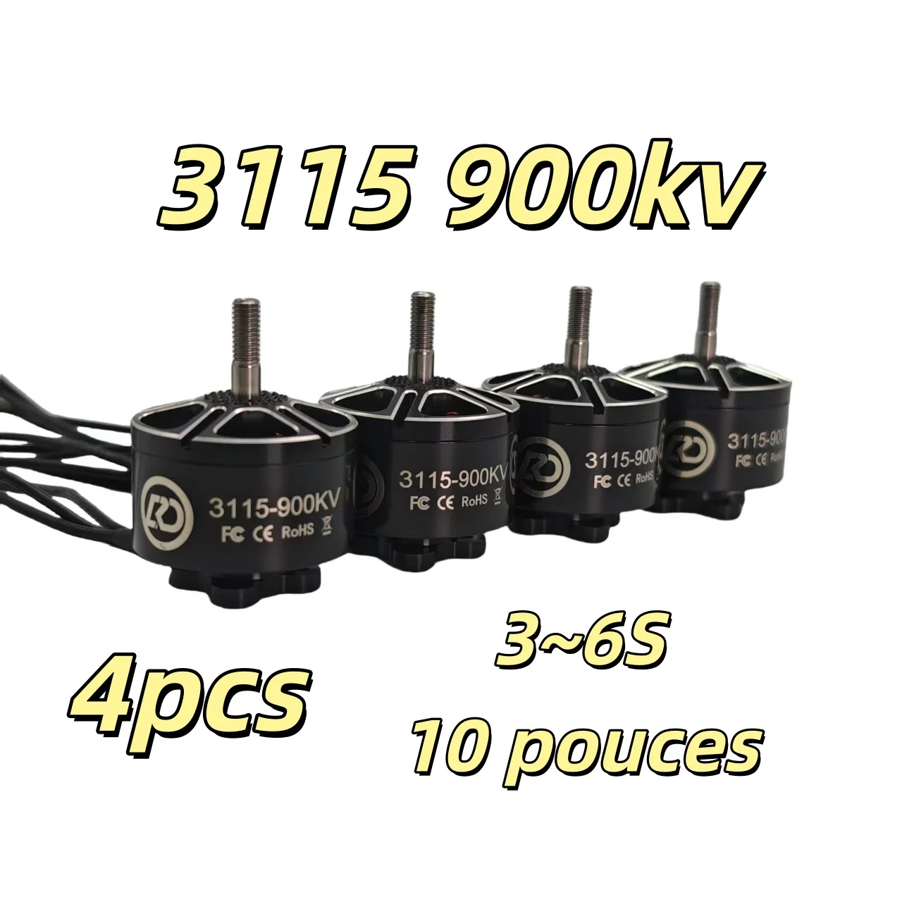 

3115 motor 3115 900KV 3-6S Brushless Motor for RC Multirotor X-Class FPV Cinelifter Taurus X8Pro Protek60 FPV RC Racing Drone