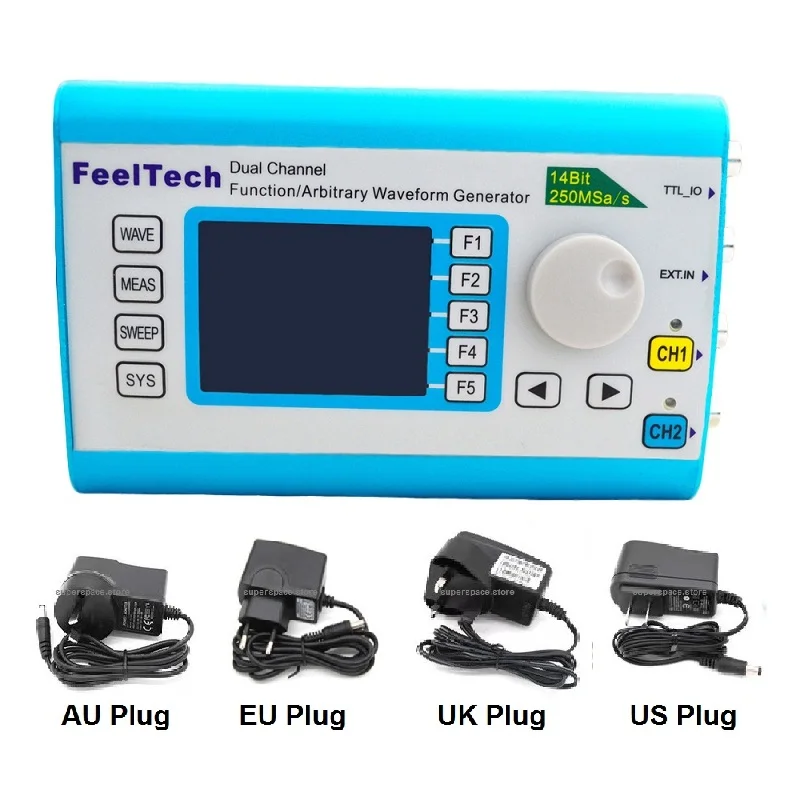 

FY6300 Series 20MHz 30MHz 60MHz Dual Channel Signal Generator Frequency Function Waveform Generator 250MSa/s Sampling Rate