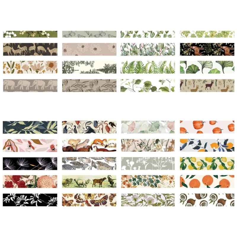 الشريط الزخرفي الرجعية الشريط الغابات الإقناع الغابات النباتية طباعة الفنانين