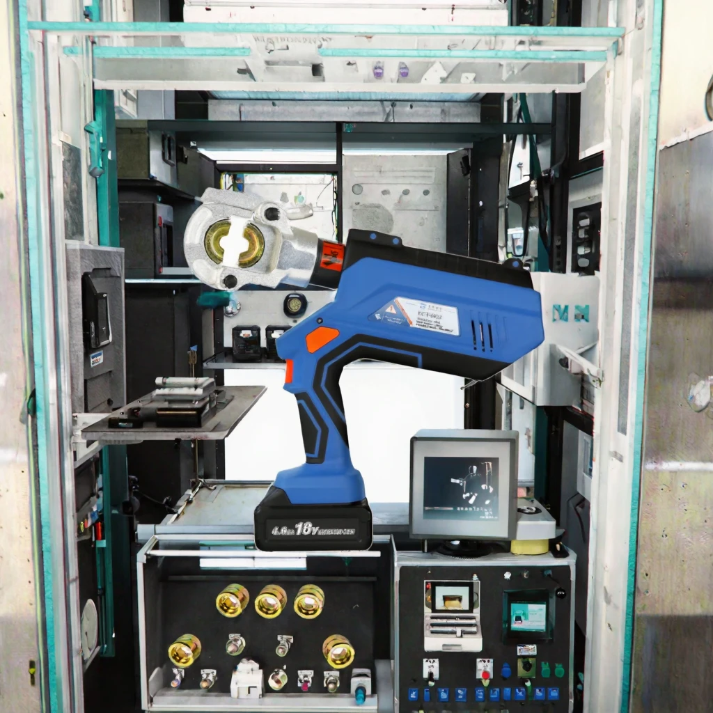 

WDS-240 Cordless Electric Alloy Steel Cable Crimper Hydraulic Tool Intelligent Battery Crimping Tool 60-90KN