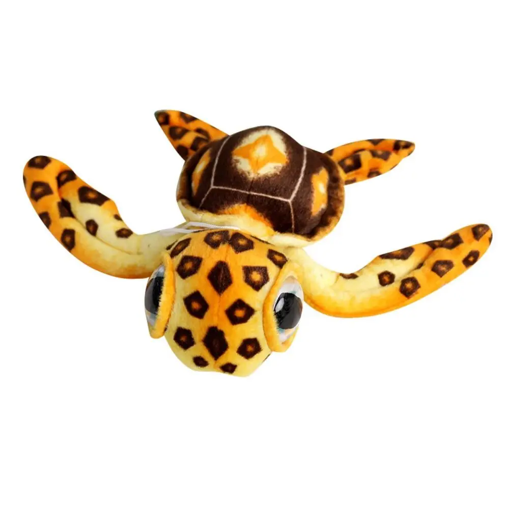 Plushie Sea Turtle Sea Turtle Sea Animals Fluffy Sea Turtle Stuffed Cartoon PP Cotton Simulation Sea Turtle Gift