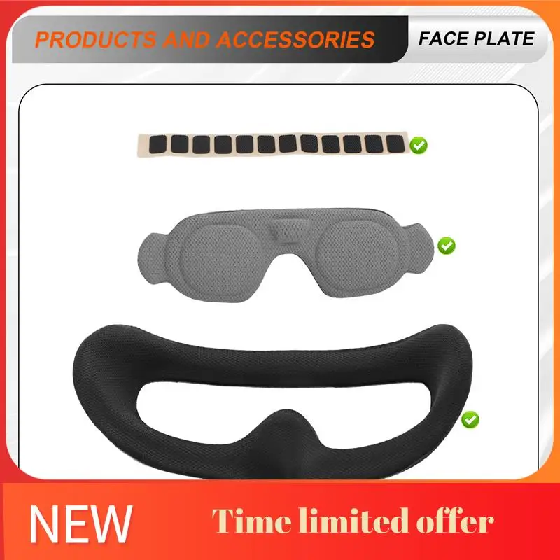 

A42T-For DJI AVATA 2 Goggles 3 Sponge Eye Mask Comfortable And Light Resistant Drone Accessories A