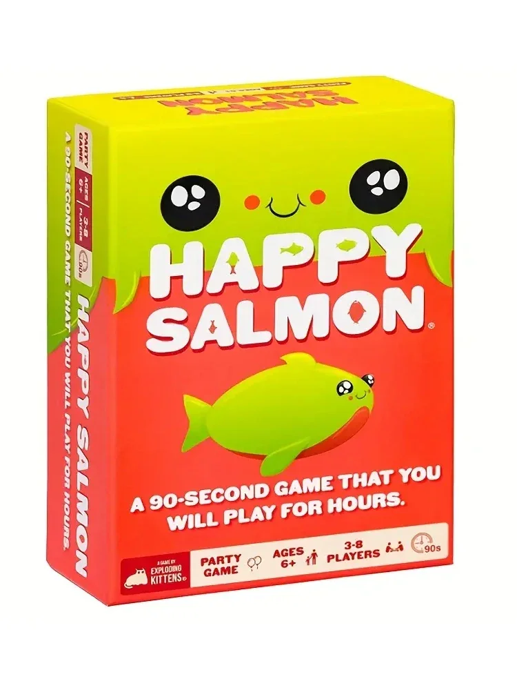 Happy Salmon Family Reunion Game Cards (English version)