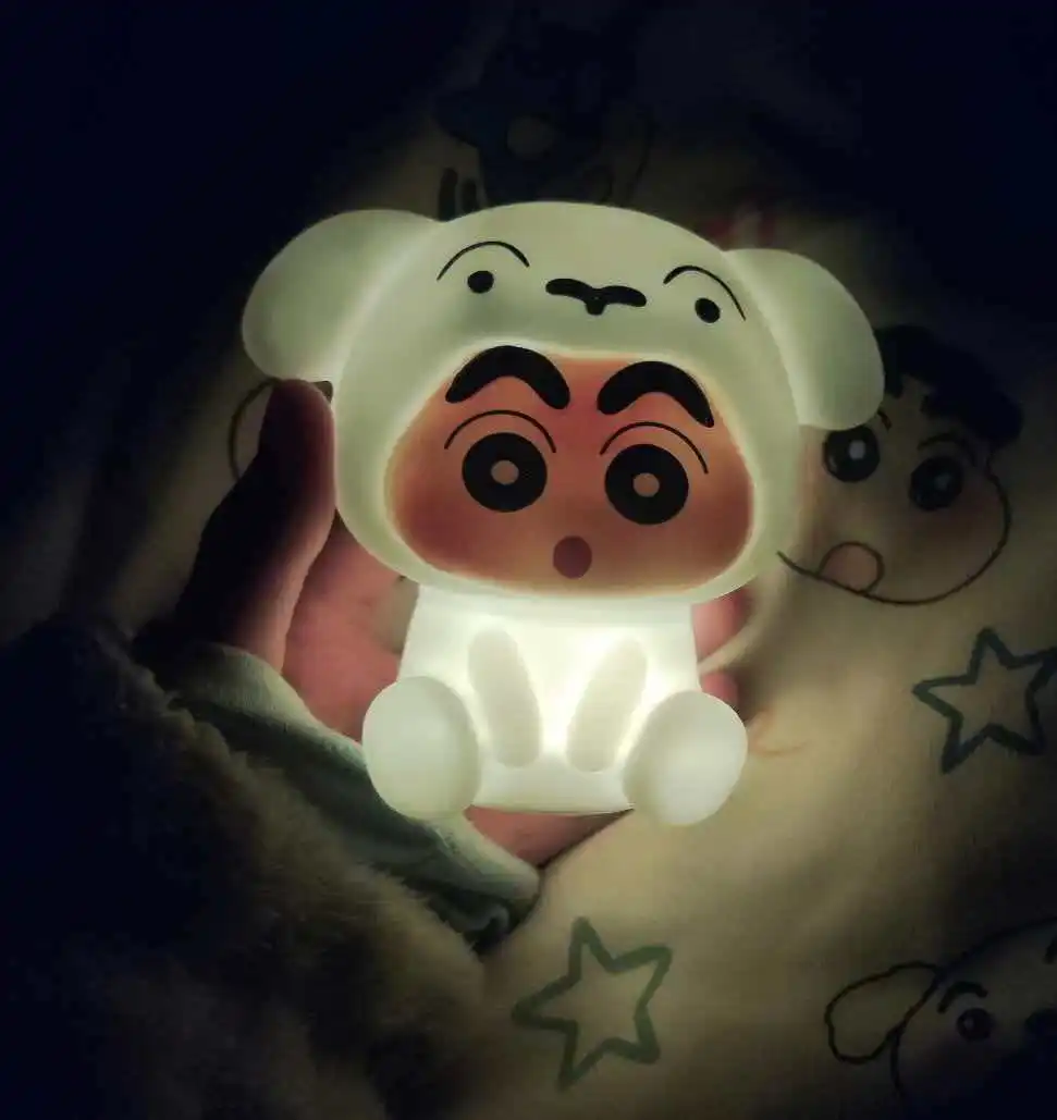New Product In Stock Xiao Xin Small Night Light Pat Light Bedroom Dormitory Bedside Lamp Sleep Light Birthday Surprise Gift image 4