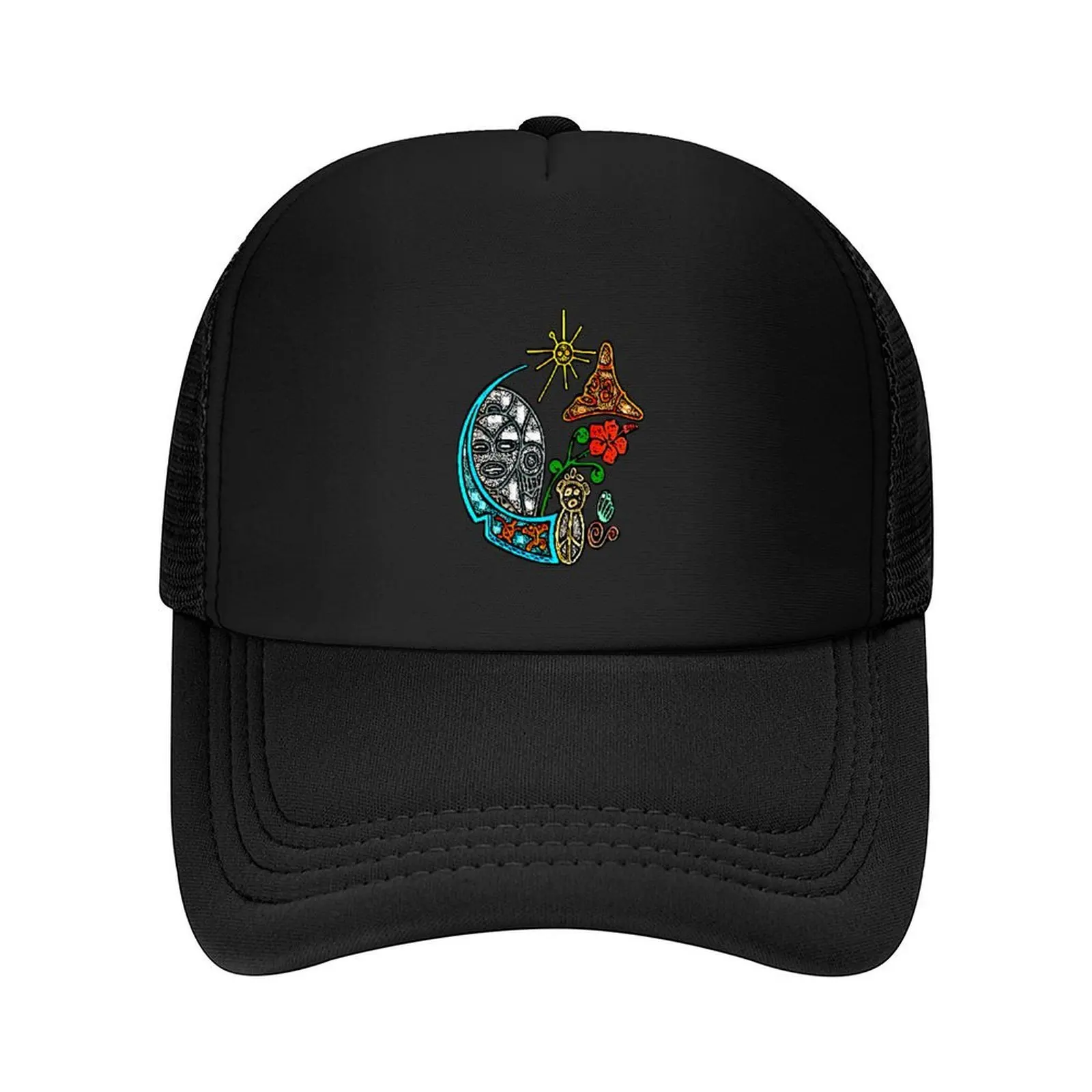 

Atabey Goddess Taino Symbols Puerto Rico Baseball Cap Icon summer hat cute Beach Men Caps Women's