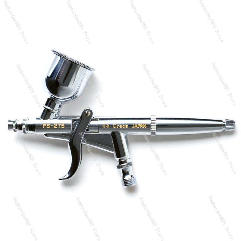 

PS275 Spray Pen 0.3mm Caliber, Gundam Model Paint Coloring Double Action Trigger Pot Spray Gun