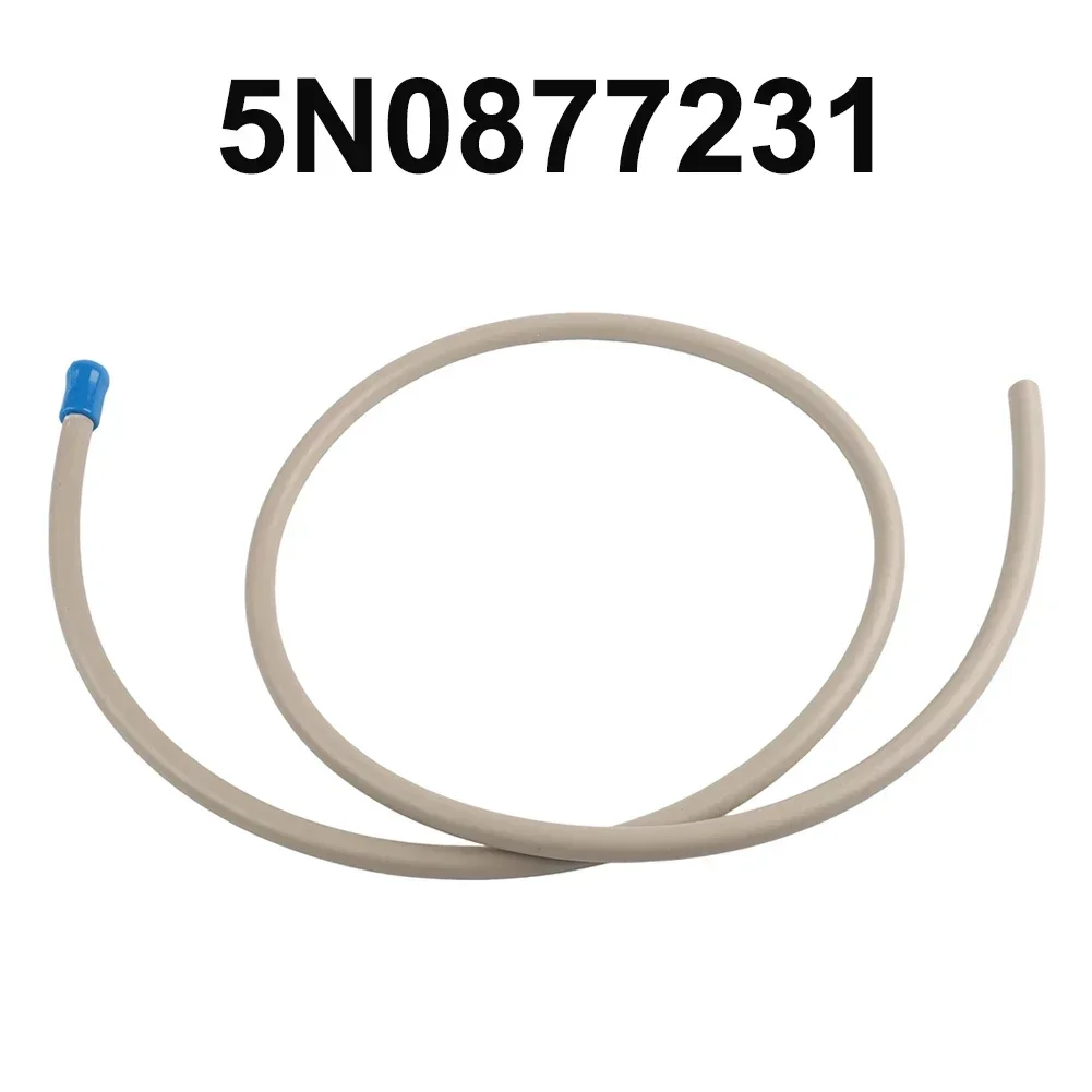 Car Sunroof Front Drain Pipe+Drain Valve For Tiguan 2008-2014 5N0877231 Rubber White Drain Pipe Exterior Accessories