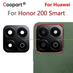 Coopart Back Camera Lens For Honor 200 Smart Rear Camera Glass Cover With Adhesive Sticker