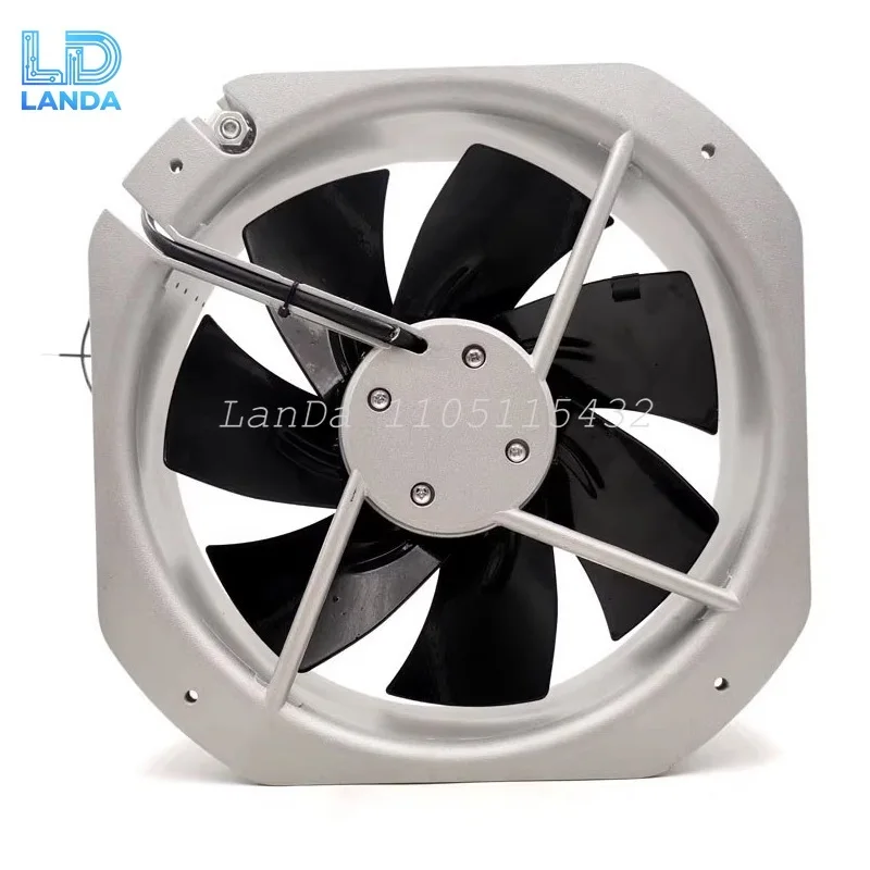 

W2E250-HL06-01 W2E250-HL06-21 280*280*80 230 В 127 Вт Металлический осевой вентилятор