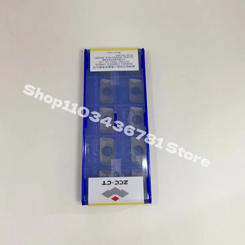 Imagem -02 - Carboneto de Zcc.ct Introduz Ferramentas de Corte Lâmina de Giro 10 Peças Apmt160408pder Ybg202 Apmt160408pder Ybg302 Apmt160408pder Ybg205 o