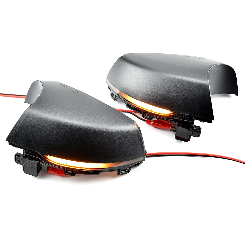 LED Dynamic Turn Signal Flashing Light For Volkswagen VW Polo MK5 6R 6C 2009 - 2016 2017 Side Rear-View Mirror Indicator Blinker