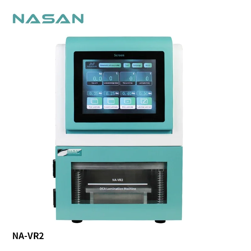 

Nasan NA-VR2 550W Digital OCA Laminate Machine Rapid Laminating LCD LED OLED Curved Screens Repair for Cell Phones Smart Watch