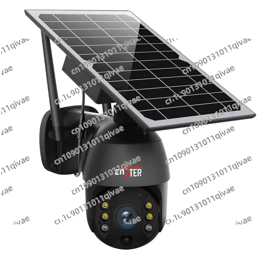 for ENSTER Newest PIR Night Vision Outdoor Wireless PTZ WiFi HD Surveillance Security CCTV Network Solar Camera