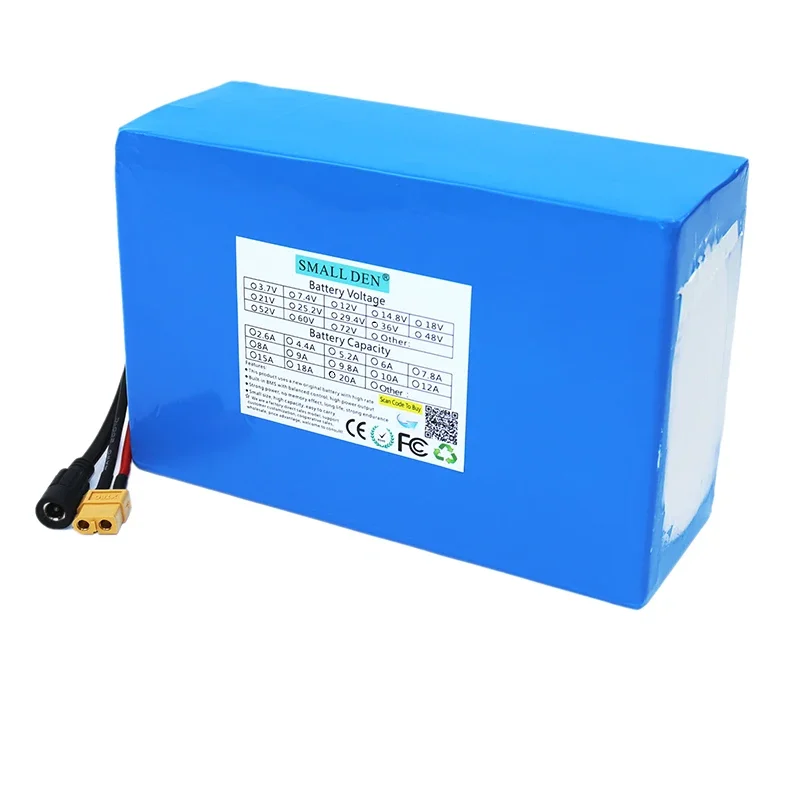 48V 15Ah new 21700 13S3P  A-class lithium battery pack, built-in BMS 1500W high-power, suitable for motorcycles and bicycles