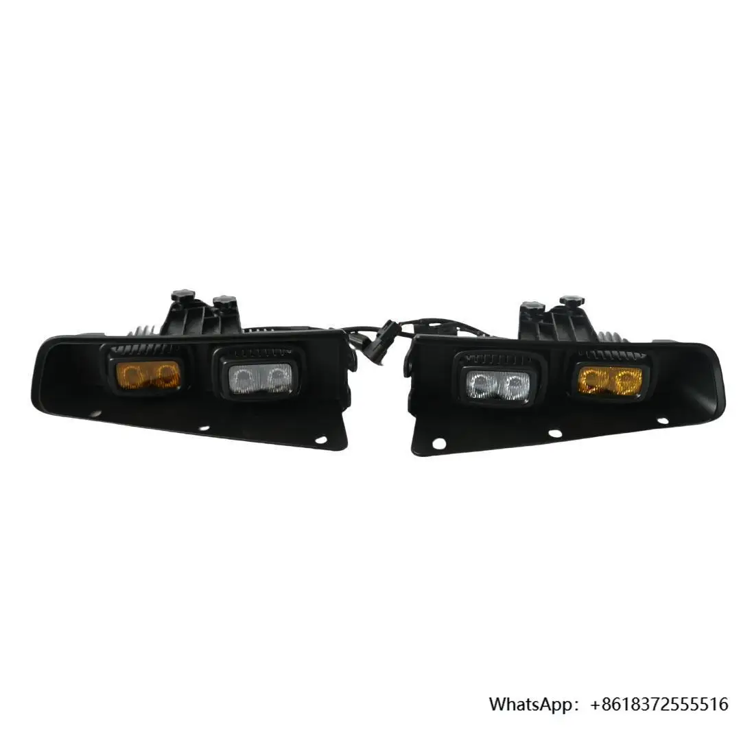 

daModified Golden Eye White Light Yellow Fog Lamp Assembly for Ford Fiera Bronco Luxury Sports Exterior Car Fog Lamp Bumper