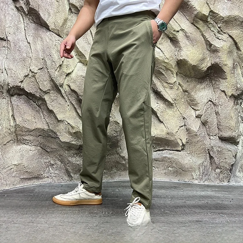 

Dync 4D Tailoring Qui Dry Breathable Outdoor Men's Casual Pants Spring Autumn Straight Leg Long Trousers Youth Faion