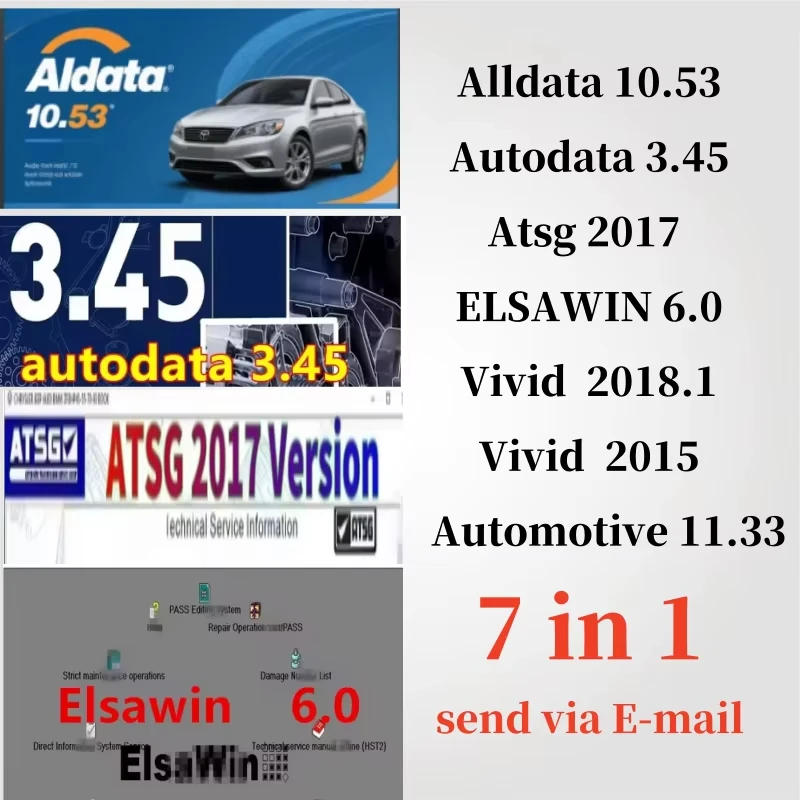 

2024 Alldata 10.53 +뷰 automáticos 3.45 + Mi.chell 2015 + ATSG +Vivid Workshop + ElsaWin ET.A 8.3 Программное обеспечение reparación de