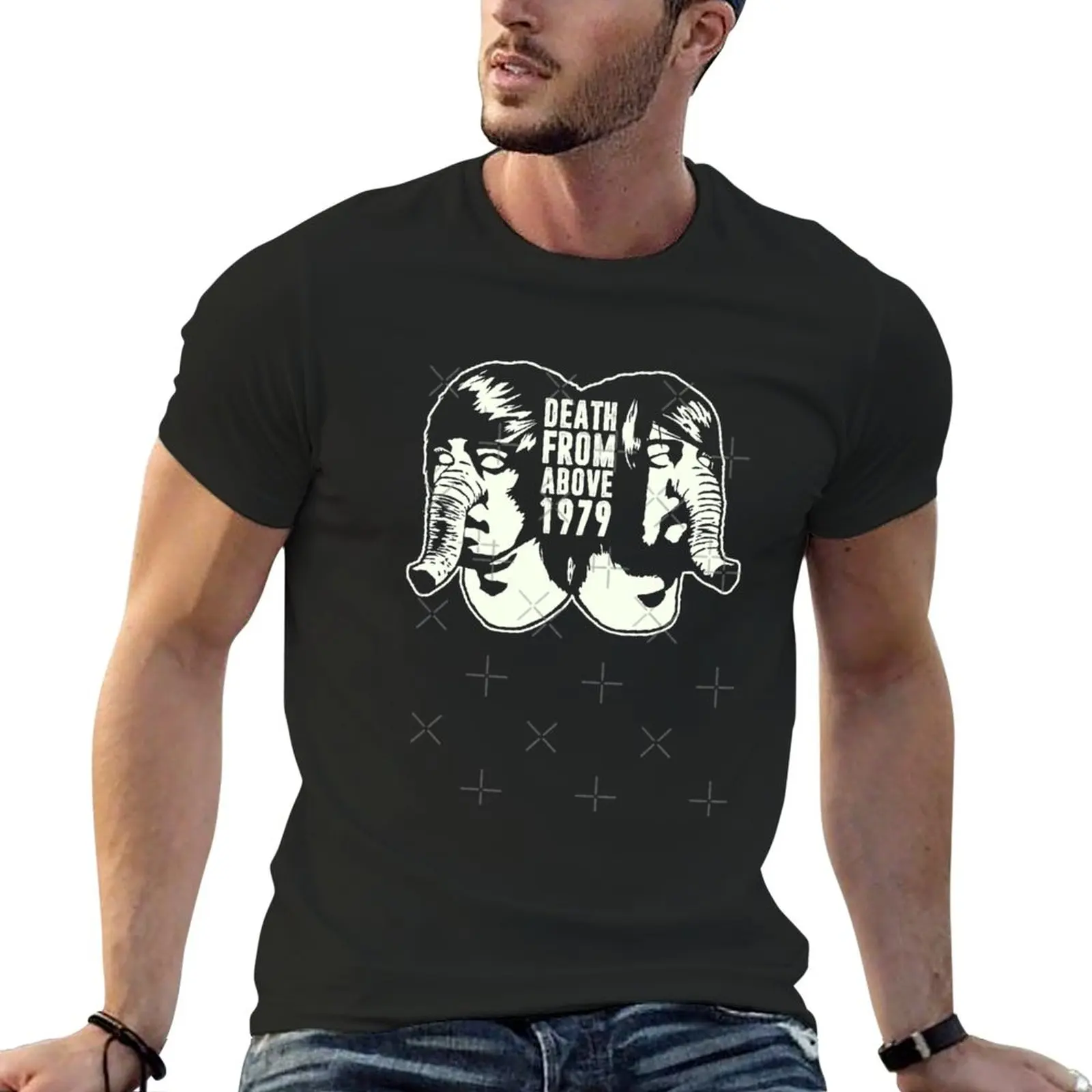 

New DEATH FROM ABOVE 1979 T-Shirt T-shirt for a boy sweat shirt kawaii clothes heavy weight t shirts for men
