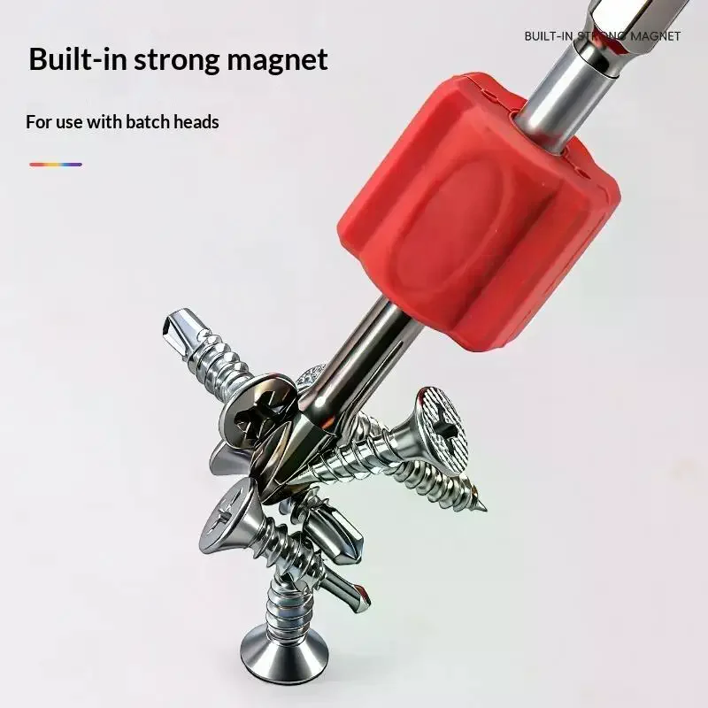 [MA]Magnetic Screw Ring Anti-Slip Silicone Fast-acting Magnetizer/Demagnetizer Tool For Hex Screwdriver And Power Bits[MA]