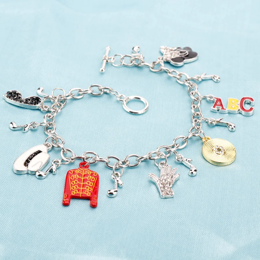 아티스트 가수 마이클 잭슨 BAD 목걸이 록앤롤 영원한 클래식 MJ 펜던트 핫 참 펑크 주얼리 남녀 선물