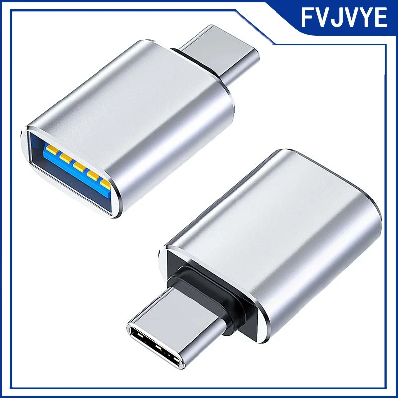 USB3.0 to Type C Male Adapter USB A to USBC Connector OTG Type C Converter Car Charging Adapter for MacBook Mobile Phone .A2