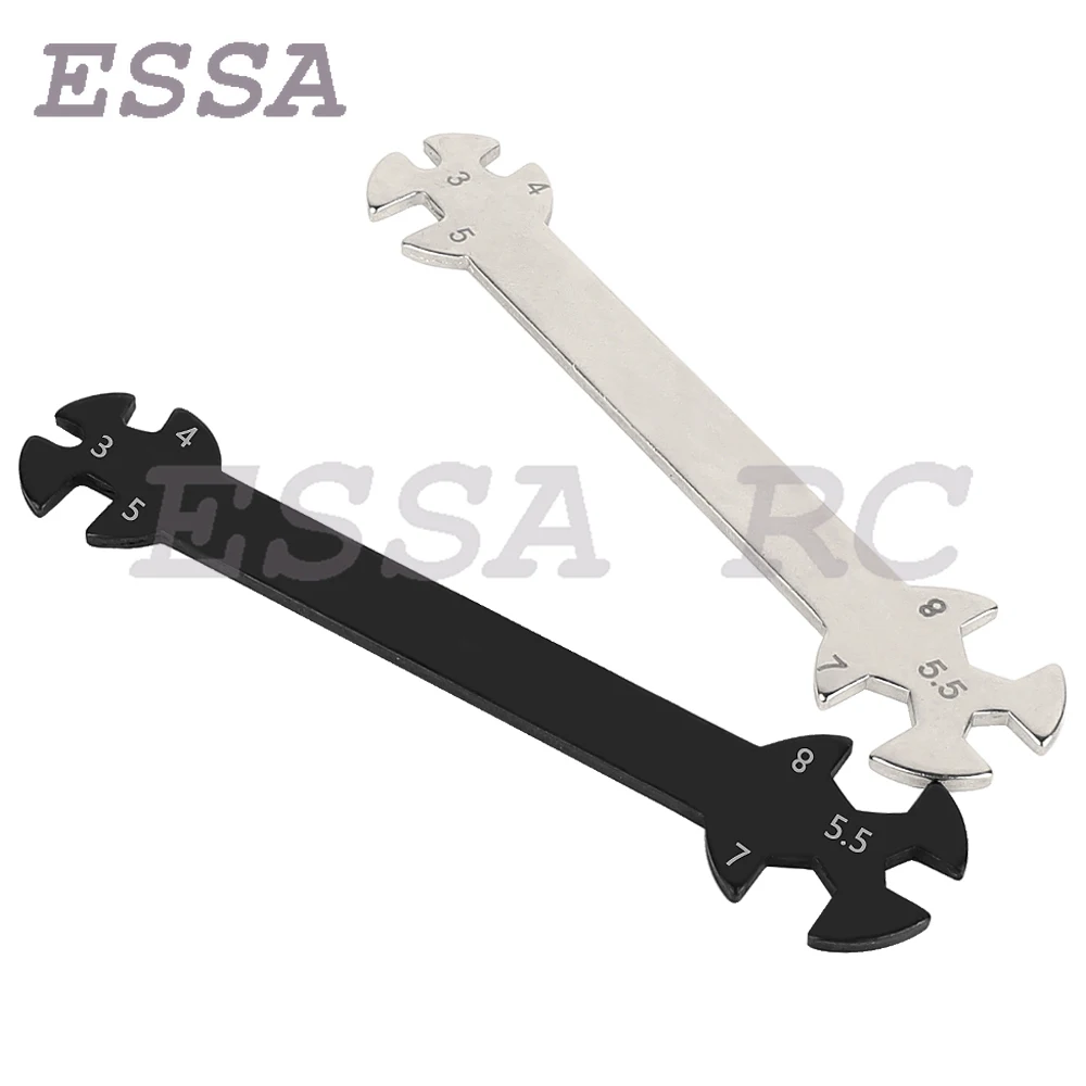 RC Car Model Tool Nut Spanner Multi Turnbuckle Wrench 3mm 4mm 5mm 5.5mm 7mm 8mm RC Replacement Parts Wrench Spanner