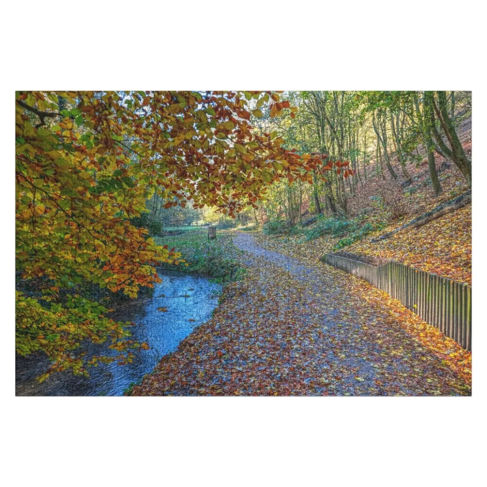 

Пазл Hubbards Hills, Louth, Lincolnshire, Autumn Leaves, Рождественские подарки Деревянный пазл для взрослых